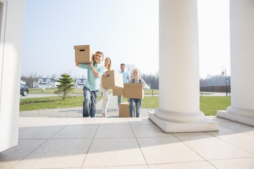 Office moving team planning a commercial relocation in Sutton