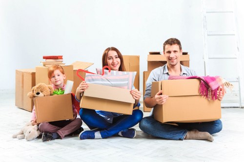 Professional Sutton Man And Van moving team handling a local removal in Sutton
