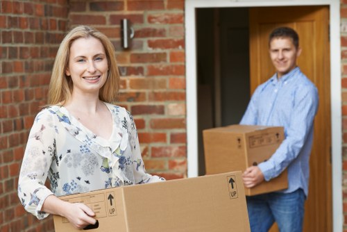 Furniture loading and transport for a Sutton removal company