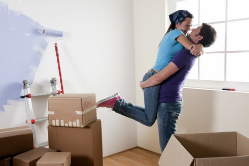 Local man with van removal service helping with a home move in Sutton