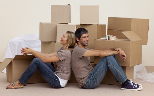 Sutton street access and parking considerations for moving vans