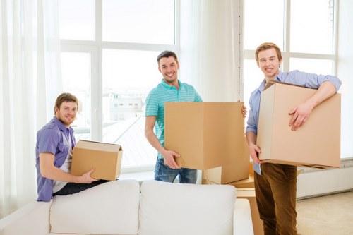 Efficient loading for a Sutton moving service