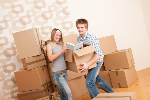 Local moving team helping with a Sutton house or flat move
