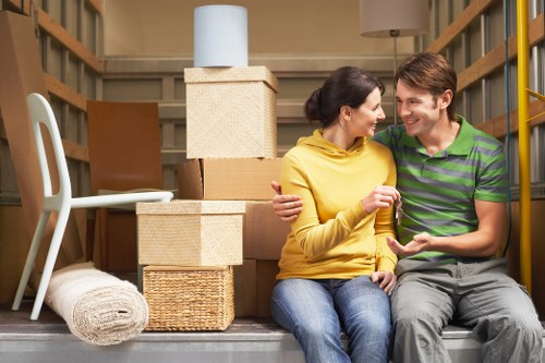 Local removal van supporting a home or business move in Sutton